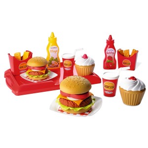 Ecoiffier Hamburger Chef Set