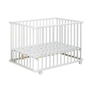 Geuther – plegable Parque Lucilee Pequeño Marrón Blanco Talla:80x102 Cm