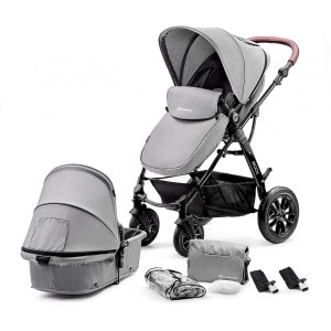 Kinderkraft Moov Cochecito Combi 2 En 1, Color Gris