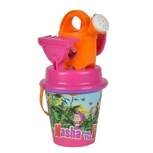 Smoby 4 Sandbox Toys Naranja Rosa Púrpura