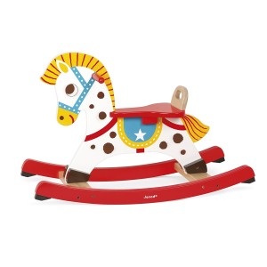 Janod - Caballo Balancín De Madera Punchy