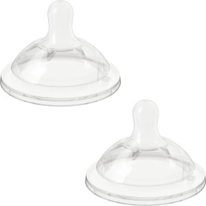 Chicco Naturalfeeling Tetina Inclinada De Silicona Con Flujo Rápido Para Bebé De 6 Meses En Adelante 2 Unidades