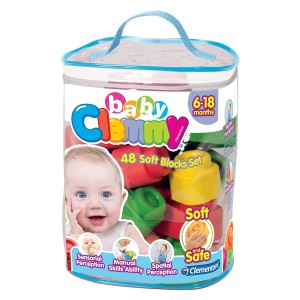 Soft Bricks Clementoni Bolsa Clemmy 48 Uds