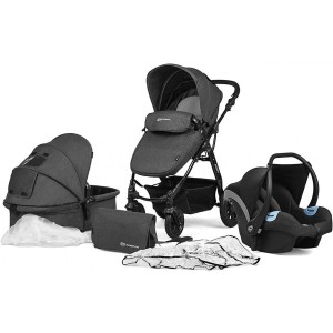 Kinderkraft Cochecito combi 3 en 1 Moov negro