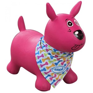 Ludi Rose Mon Chien Sauteur Cachorro Inflable Rosa