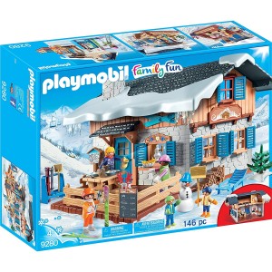Playmobil Cabaña De Esquí única