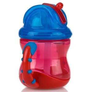 Nuby Id Taza Con Asas 270 Ml Surtido: Colores/modelos Aleatorios