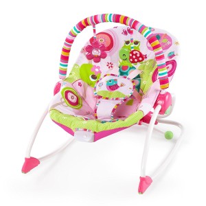 Bright Starts Rocker Rasberry Garden - Hamaca