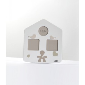 Marco de fotos LeBebé Large Turtledove Baby Boy House