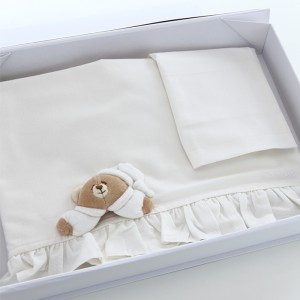 Juego de sábanas para cochecito Nanan 3pcs Tato Cream