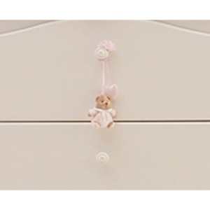 Colgante Puccio Pink Nanan para baño de bebé