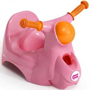 Orinal infantil OkBaby Scooter Rosa