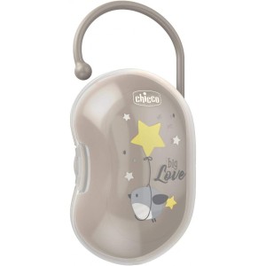 Chicco - Portachupetes Neutro Para 2 Chupetes