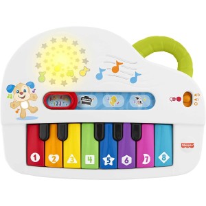 Fisher Price Doggie Piano Reír y aprender