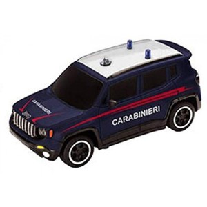 Coche controlado por radio World Jeep Renegade Carabinieri
