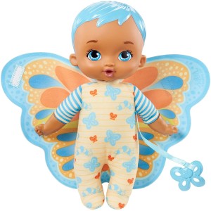Mattel My Garden Baby Mi primer bebé mariposa morada Muñeco de juguete 