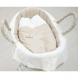 Cesta portabebés Nanan Tato Beige