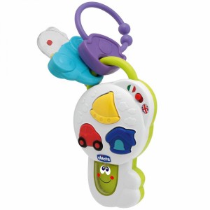 Chicco 00995 Talking Key, primer juego de habla italiana e inglesa