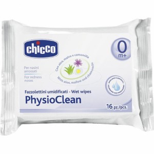 Chicco PhysioClean Toallitas húmedas 16 piezas