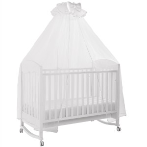 Velo Billo y Bola Tul Blanca Blanca Sbiego