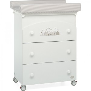 Cajonera y cambiador Foppapedretti Felicity