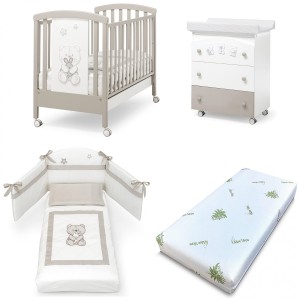 Erbesi Timidone Tortora Set