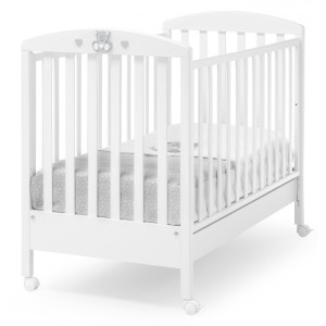 Cuna Charly Erbesi Blanco Gris