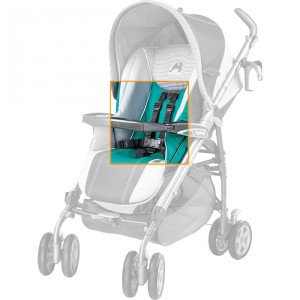 Correa Peg Perego para Cochecito 2009 Negro - Correa Negra -