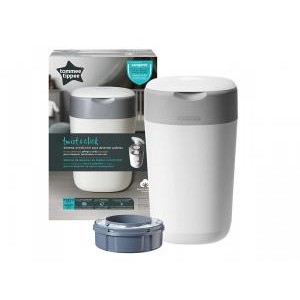 Recipiente para pañales blanco Sangenic Twist & Click de Tommee Tippee