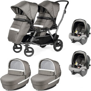 Twin Trio Peg Perego Duette Piroet Luxe Mirage