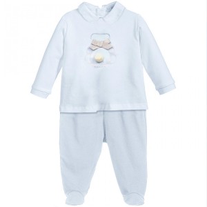 Nanan Baby Blue Bear 2 Piezas Tamaño 6 meses