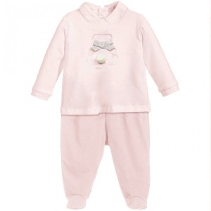 Nanan Baby Pink Bear 2 Piezas Tamaño 3 meses