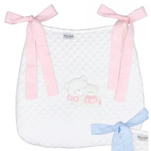 Bolso de pijama Andy & Helen Bordado D35 Rosa