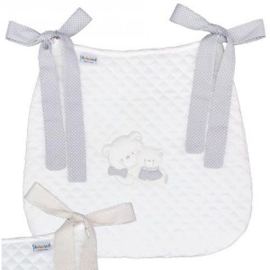 Bolsa de pijama Andy & Helen Bordado D35 Gris