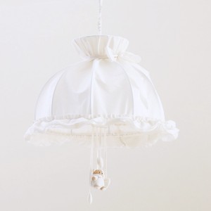 Lámpara de araña Nanan Dome Tato Cream