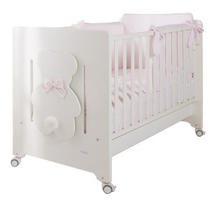 Cama de lazo rosa Nanan