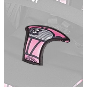 Divisor de patas cortas para cochecito pequeño búho rosa grande