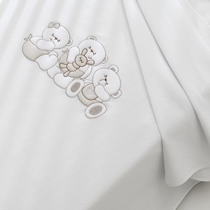 Funda Piquet Erbesi Blueberry Tortora