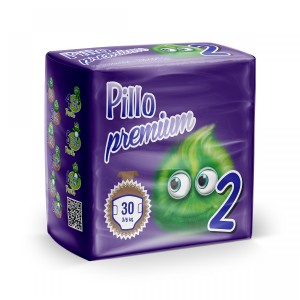 Pañales Pillo Premium Talla 2 Mini 3-6kg 30 uds.
