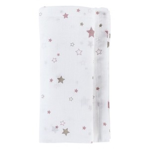 Manta Cuna Baby Swaddle Picci Estrella Converse Cod.pc1050011401 var 01 blanco Rosa