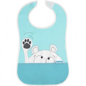 Badabulle Babero Color Azul