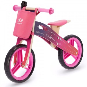 kk Kinderkraft - RUNNER Bicicleta Bici Madera Accesorios Rose