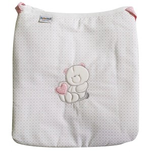 Bolso de pijama bordado Andy & Helen D26 Rosa