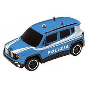 Coche controlado por radio Jeep Renegade Police World