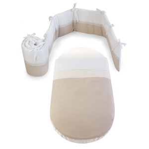 Juego de Edredón Pali para Cuna Lab 03 Tortora