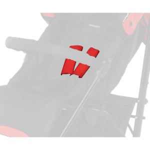 Correas de hombro Foppapedretti para cochecito Hurrà Cherry