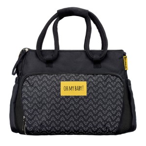 Badabulle Boho Bolso De Maternidad Unisex Negro