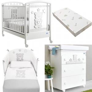 Conjunto de postes Birba White