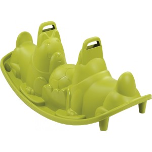 Smoby Balancín Infantil Perro Verde Color 