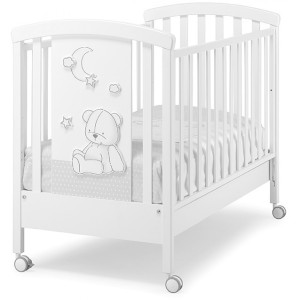 Cuna Erbesi Stella White Grey